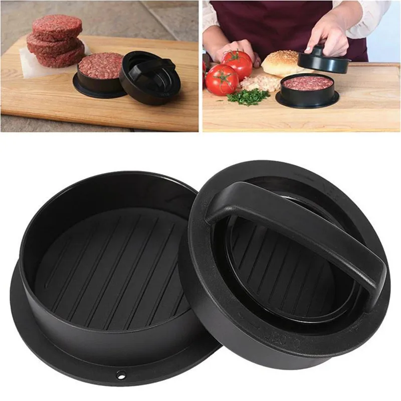 Non-stick Chef Meat Cutlets Hamburger Maker Burger Mould Press Holder Container Kitchen Cooking Tool Non-stick Chef Meat Cutlets Hamburger Maker Burger Mould Press Holder Container Kitchen Cooking Tool