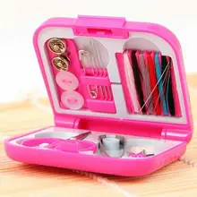 Новое поступление портативный путешествия швейный набор резьба иглы наперстки для ножниц домашние инструменты