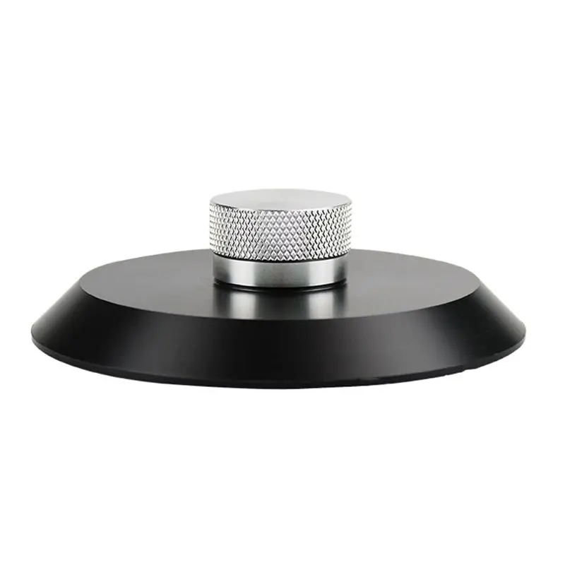 

Durable Steel LP Vinyl Turntables Disc Stabilizer Anti Shock Record Weight/Clamp