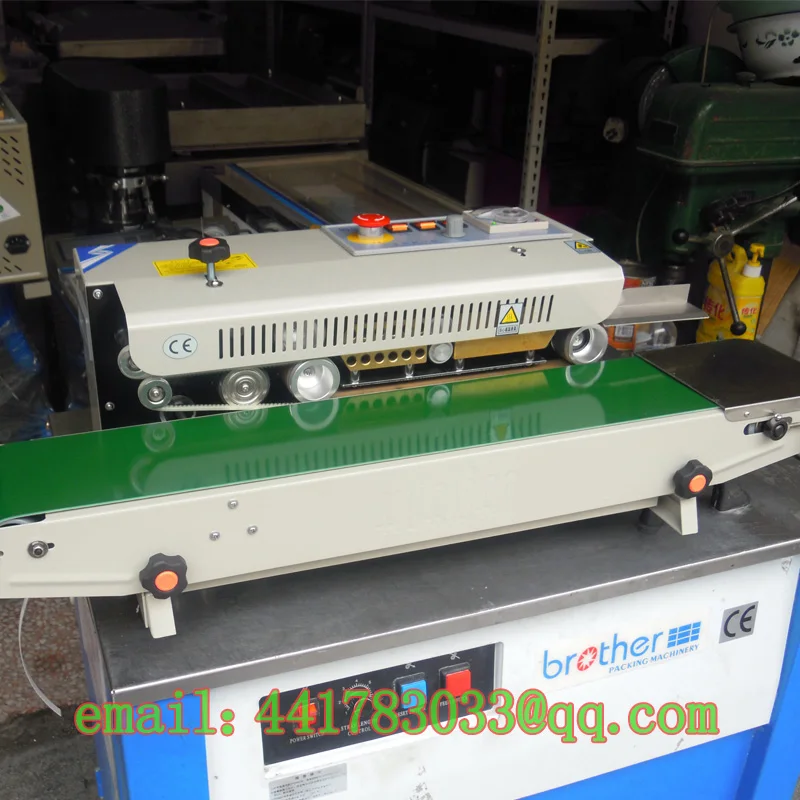 FRB-770I Continuous Sealing Machine Plastic bag sealing machine Food bag sealing machine Nylon bag automatic sealing machine