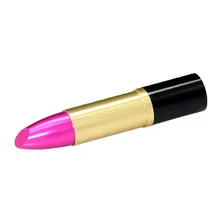 hot novelty items 16GB Computer USB Stick metal Lipstick 2.0 memory USB Flash Drive for lover