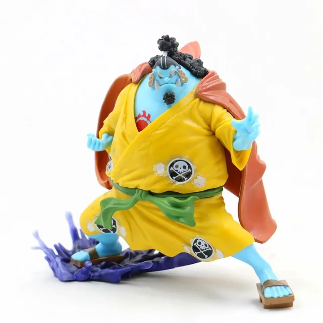 Cheap 15cm One Piece Jinbe Action figure toys doll Christmas gift with box