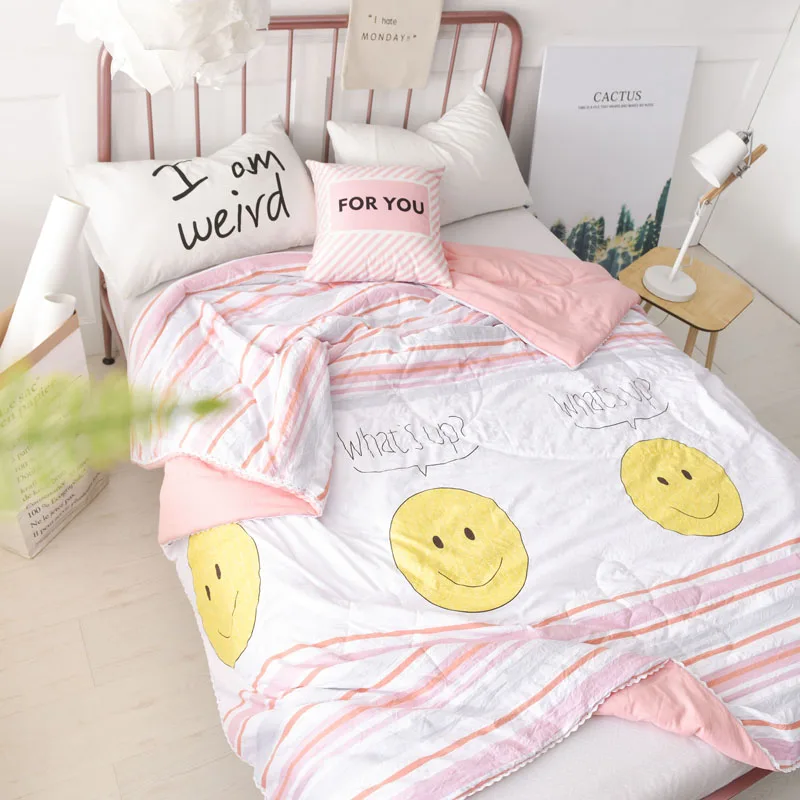 Bedspread for Kids Summer Quilt Blanket Queen Size Quilt Blanket for