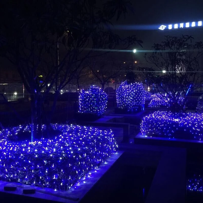 2M*2M 210 LED Net Mesh Fairy String Light Wedding Party Garland Decoration Christmas String Lighting With 8 Function Controller 2M*2M 210 LED Net Mesh Fairy String Light Wedding Party Garland Decoration Christmas String Lighting With 8 Function Controller