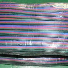 100 м/лот; 4pin кабель для RGB цветной светодиодной ленты и модуля, 20AWG, 100 м длиной