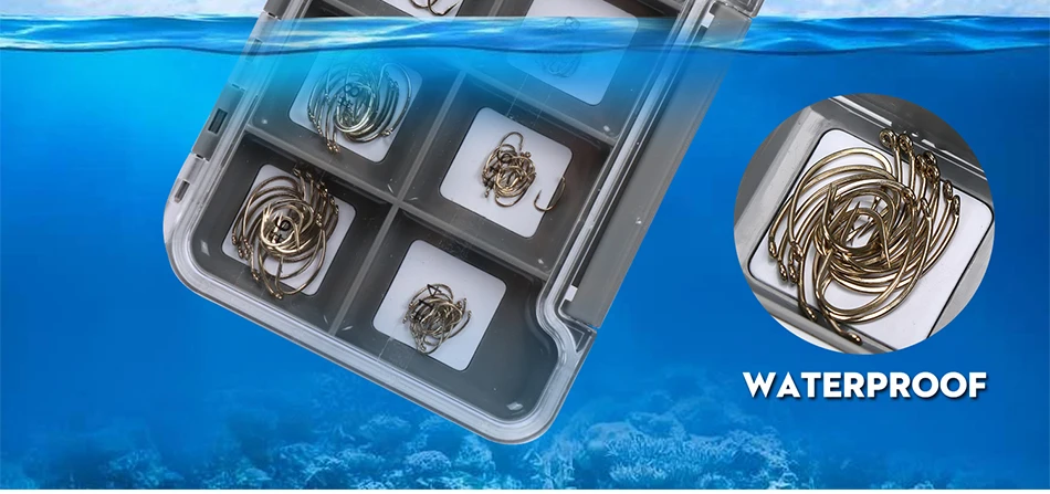 Ganchos de Pesca com Mosca de Aço Amarra o Gancho com Caixa de Componentes Magnéticos à Prova Goture Carbono Alto Seco - Nymph Fly Que Dwaterproof Água 120 Pçs 17 High Quality Esporte e Lazer