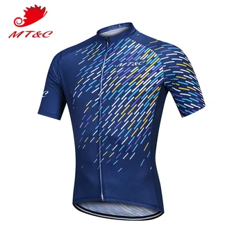 

MT&C Cycling Jersey Abstract Data Breathable ropa cycling Quick Dry Polyester Spring Summer Sportswear Pro Teams Bike Clothes