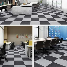 Плитки офисный ковёр Конференц-зал мозаика полный пол ковры для спальни квадратный коврик Нескользящая головоломка ковровое покрытие#0319 487-733g