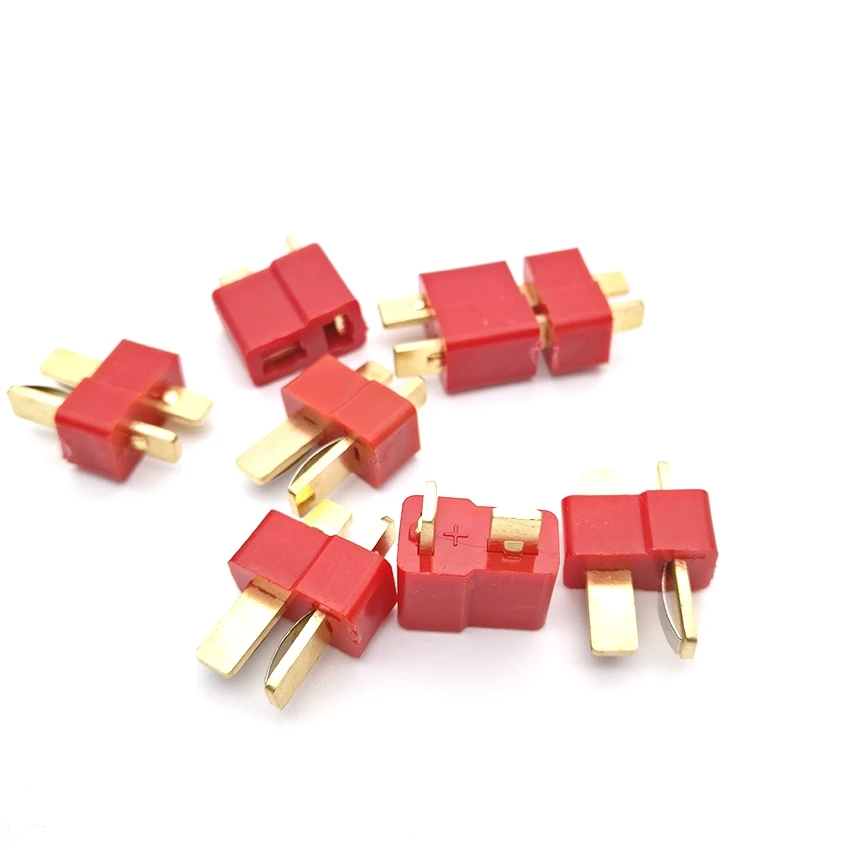 20pcs/set RC Lipo Battery Helicopter 10 Pair T Plug Connectors Male