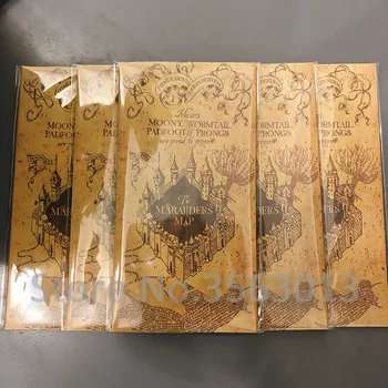 

5/10pcs Pack Wholesale Harry Movie the Marauder's Map Wizard Christmas Birthday Gift Party Collection