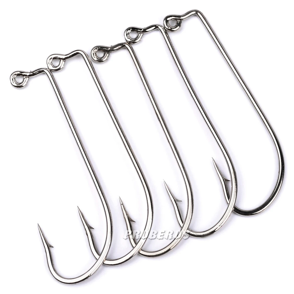 10pcs Jig Big Series Fishing Crank Hook Offset Jig Fishhook Saltwater Bass Worm Hooks Carp Fishing Tackle fishing Accessories 10pcs Jig Big Series Fishing Crank Hook Offset Jig Fishhook Saltwater Bass Worm Hooks Carp Fishing Tackle fishing Accessories