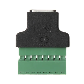 

Ethernet RJ45 Screw Terminals Network Adapter Female To 8-Pin Screw Terminal Connector Adapter For CCTV Digital DVR