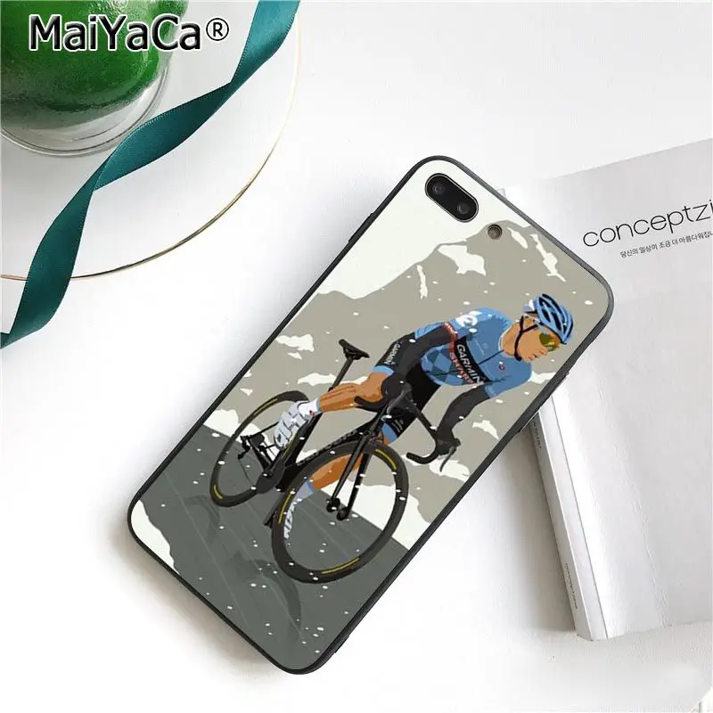 Чехол для телефона MaiYaCa BIKE CYCLING art Для iphone 11 Pro 11Pro MAX 8 7 6 6S Plus 5 5S SE XR X XS MAX 10