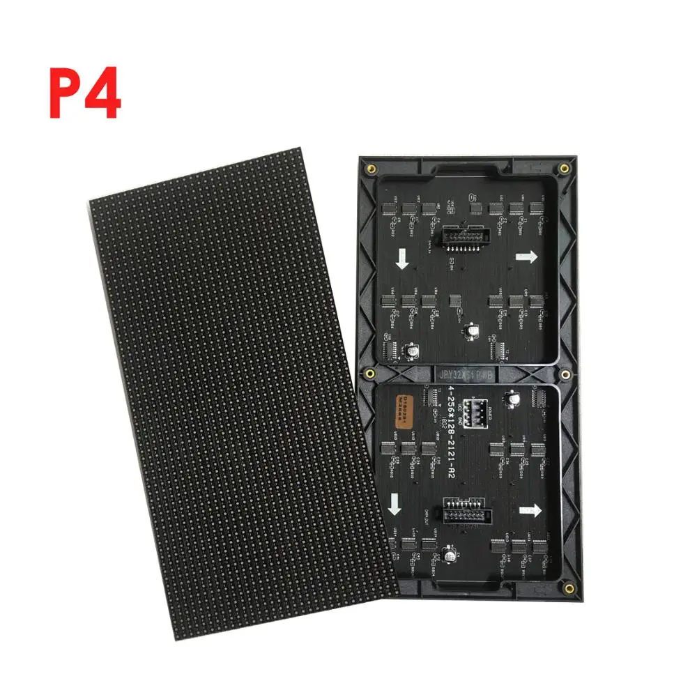 AliExpress, Мексика, Бразилия, Чили, низкая цена, rgb светодиодный дисплей модуль p4 32x64 12,8 см x 25,6 см, цена p2 p3 p4 p5 светодиодный модуль