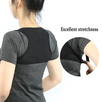 Breathable Posture Corrector Back Belt Support Spine Orthopedic Bandage Health Beauty Shoulder Braces Posture Upper Back Support