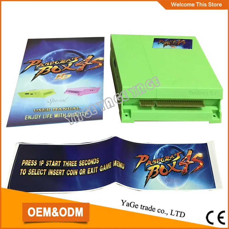 

Jamma arcade fighting Pandora's Box 4S 680 in 1 game board/game pcb
