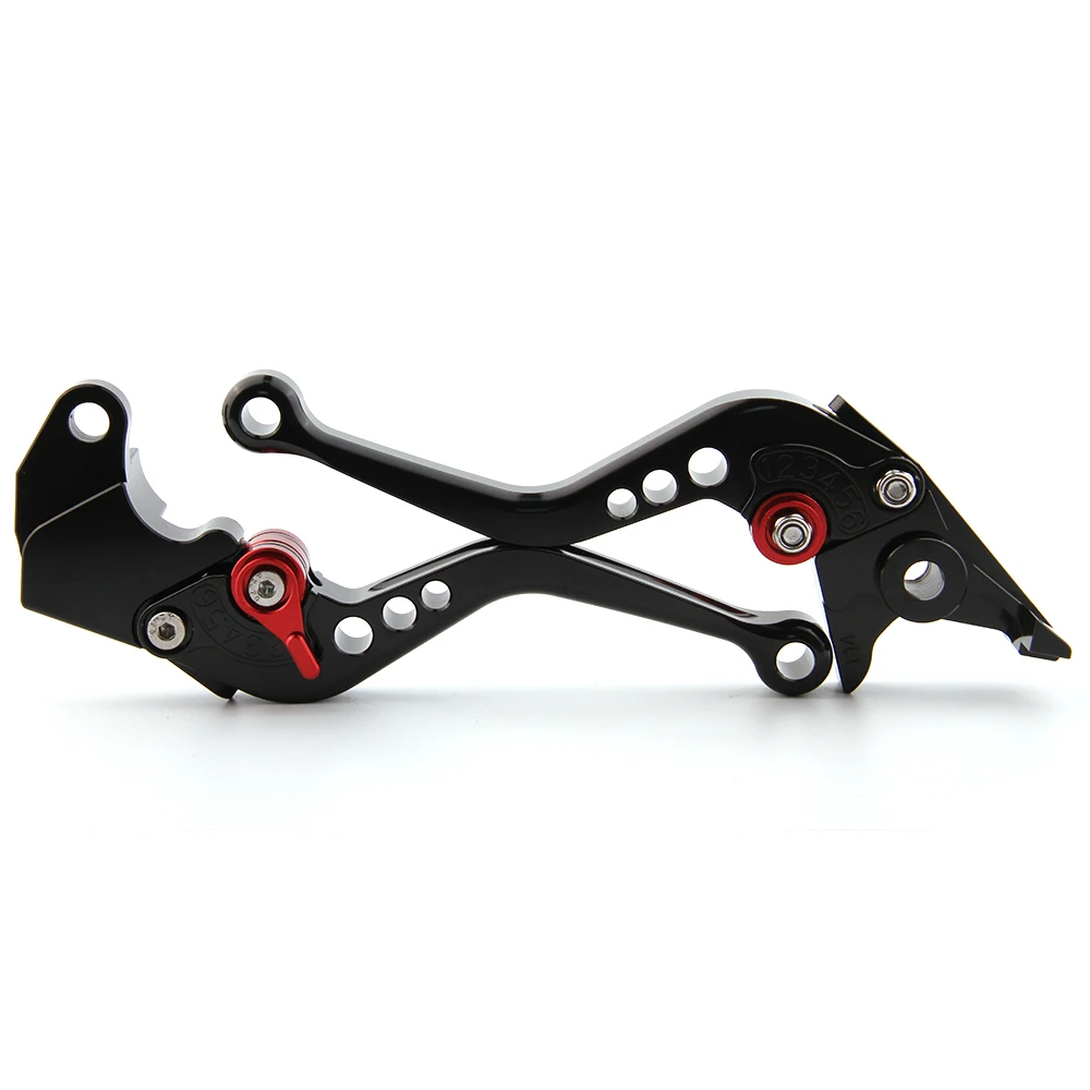  CNC Levers for GSXR600/750 1997-2003 GSXR1000 2001-2004 SFV650 TL1000S Motorcycle Adjustable Short 
