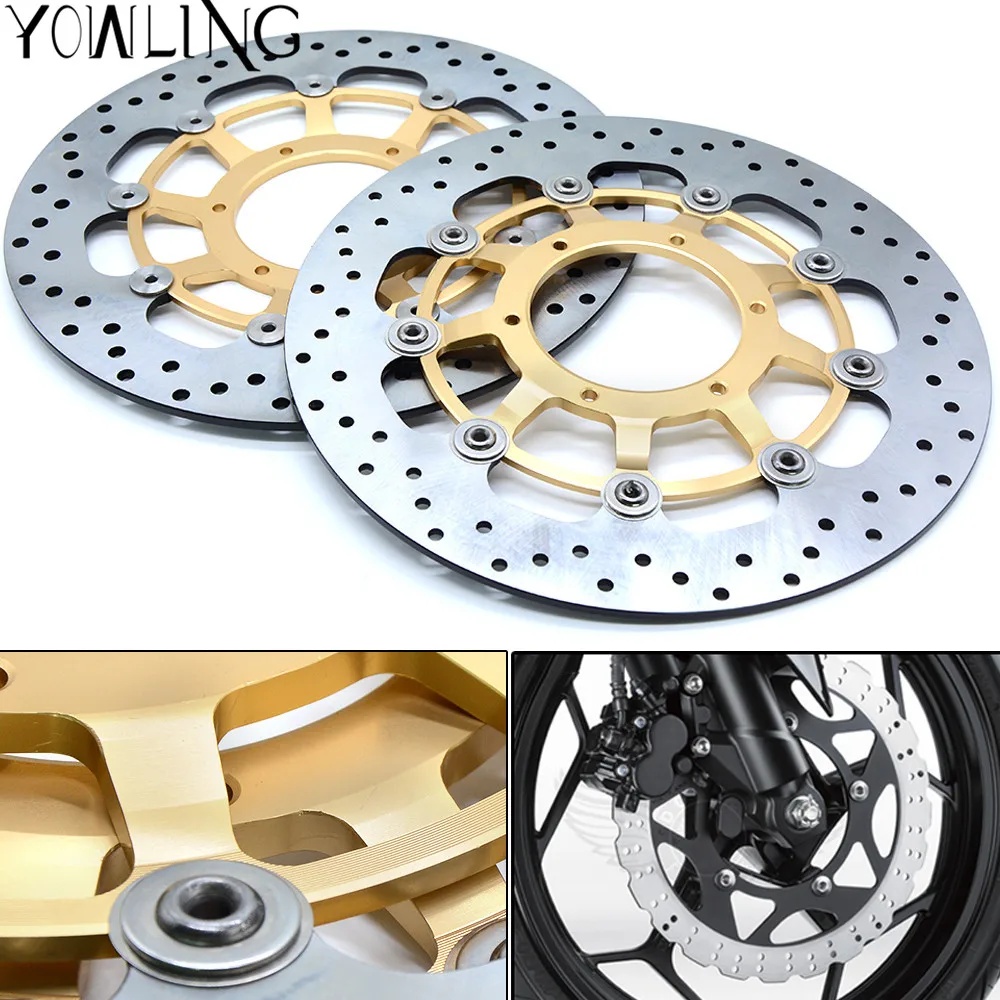 US $93.15 1Pair Front Brake Disc Rotors For Honda CBR600RR CBR 600 RR 2003 2004 2005 2006 2007 2008 20092014 Motorcycle Accessories