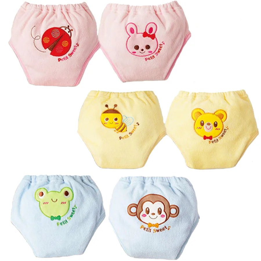 8 шт./Лот Детские тренировочные трусы подгузники|infant diapers|wholesale diaperstraining pants |