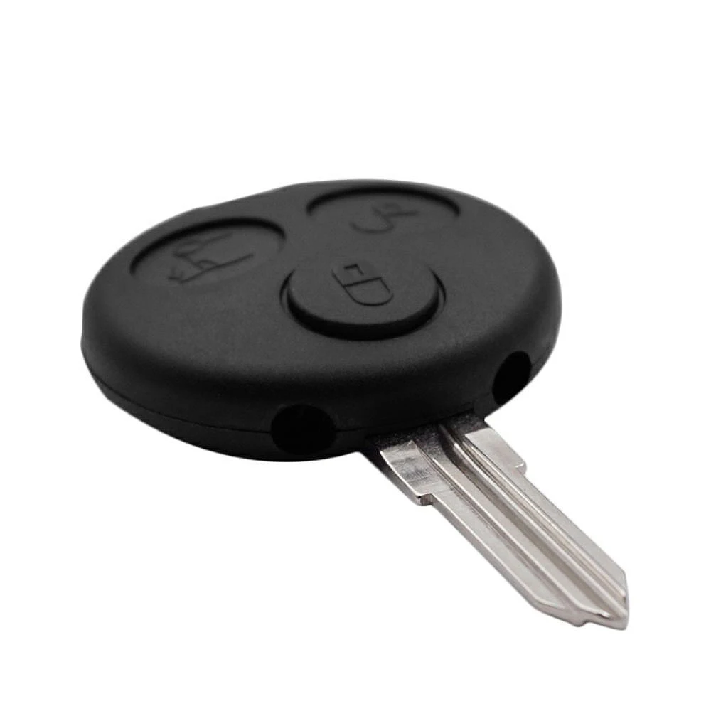 OkeyTech для Mercedes Benz Smart для двух ключей Forfour Shell 3 кнопки Замена дистанционного ключа автомобиля чехол с Uncut Blade