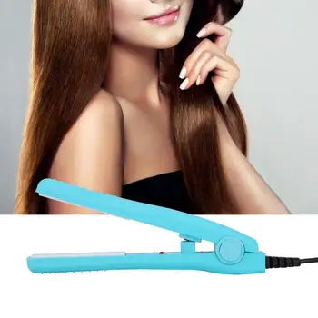 

Hairdressing Supplies Ceramic Electric Portable Hair Straightener Mini Hair Curler Dual-use Styling Tool Hair Diffuser