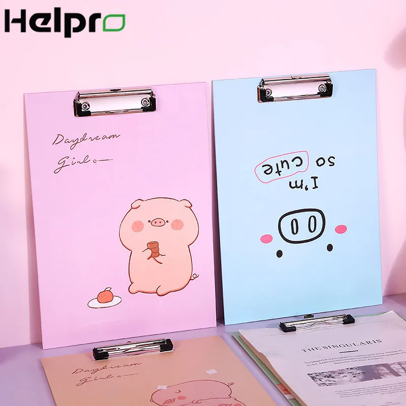 Helpro A4 Мультфильм Папка с файлами канцелярский школьный офисный осмотр бумажная