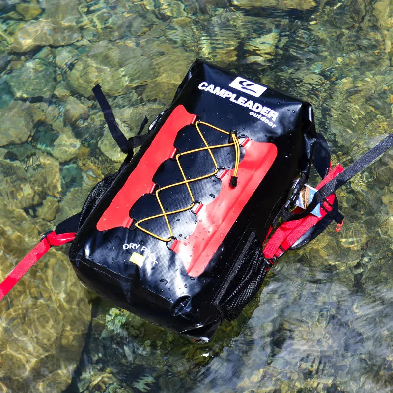 Mochila impermeable al aire libre de hombro completo de Río de rafting snorkeling 35L deportes al aire libre equipos de senderismo de Río bolsas Mochila impermeable al aire libre de hombro completo de Río de rafting snorkeling 35L deportes al aire libre equipos de senderismo de Río bolsas
