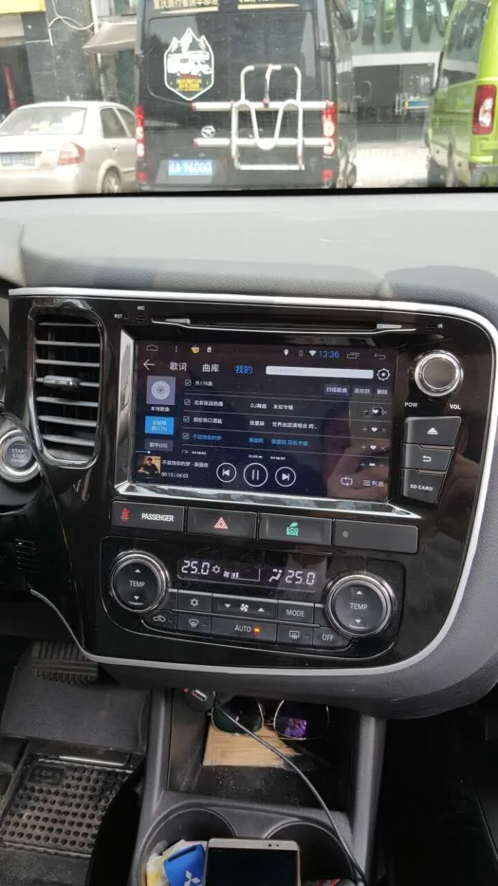 Excellent 2GB Ram 32g ROM Android 7.1 8 inch Car DVD Gps For Mitsubishi Outlander 2013-2015  Vedio Audio Stereo Media Head Unit Car Pc 4