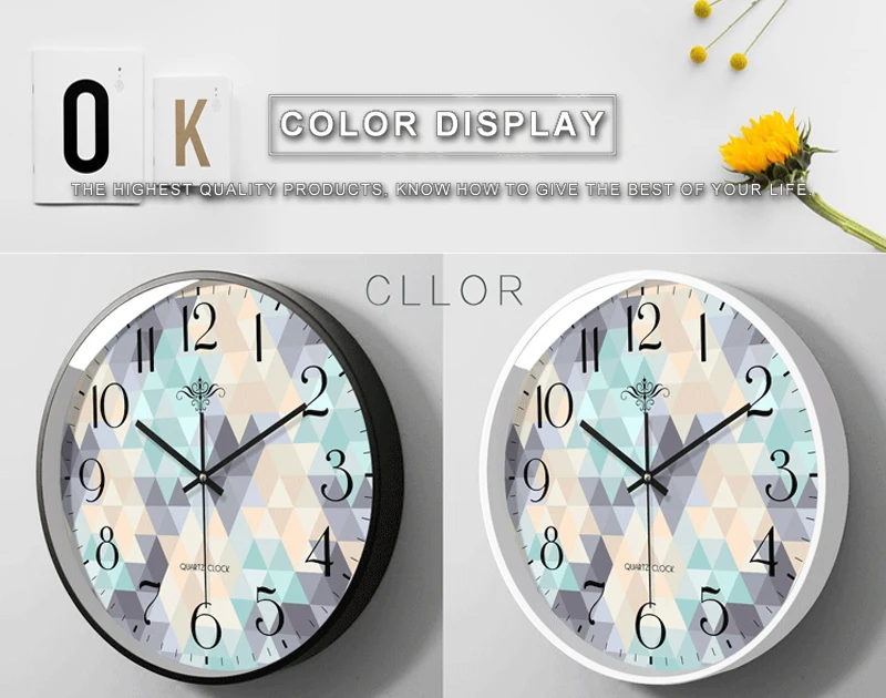 Креативные цифровые настенные часы современный дизайн винтажные бесшумные часы настенные часы домашний декор кухонные часы Настенный декор 50Q158