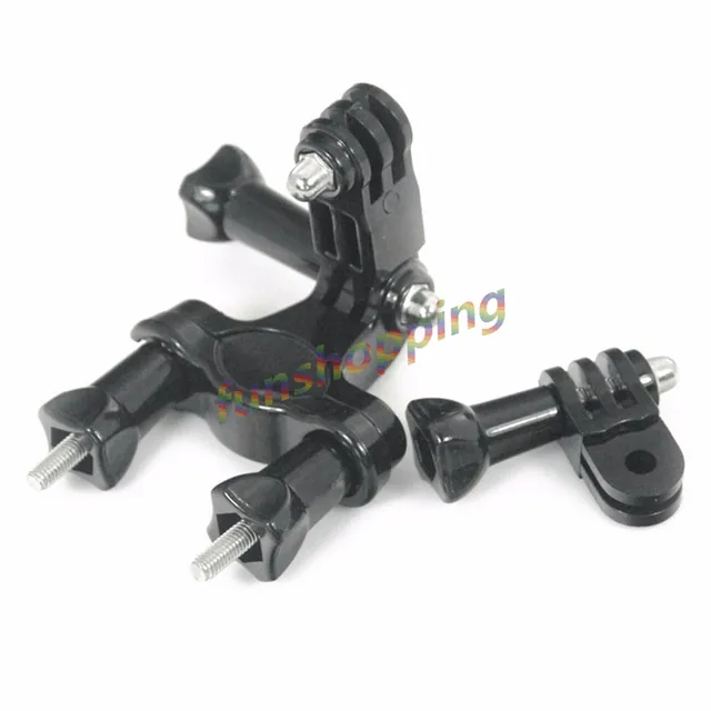 For Gopro Accessories Bike Bicycle Motorcycle Mount Handlebar Mount Adjust Tripod for Go Pro Hero 3+ 4 5 Xiaomi Yi II 4K Sjcam S