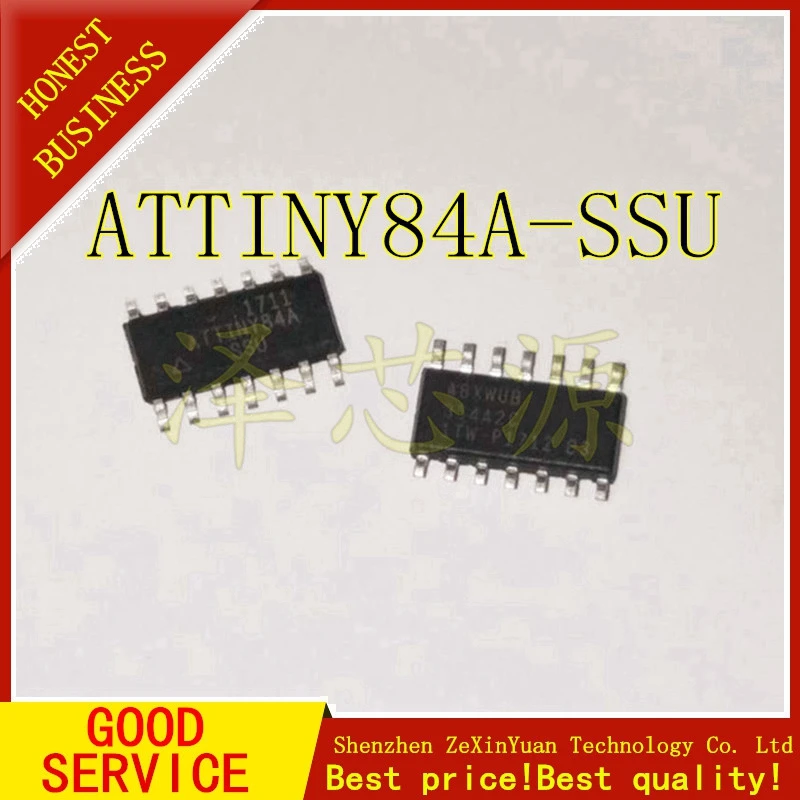 

10PCS/LOT ATTINY84A-SSU ATTINY84A-U ATTINY84A ATTINY84 SOP-14 IC