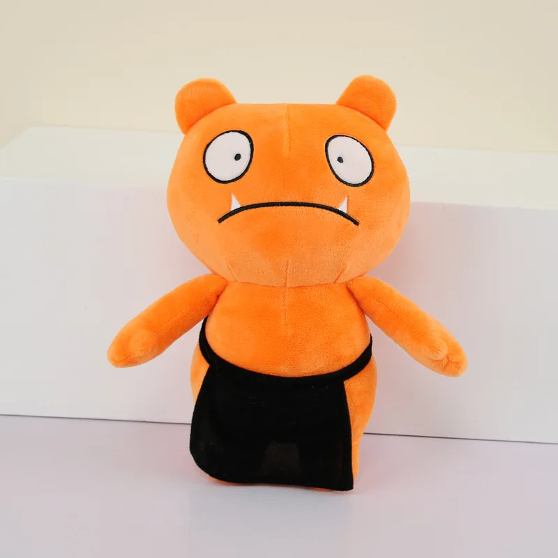 New Arrival 28cm Ugly doll Plush Toy Soft Stuffed Ugly Gifts for Children's Animation Doll Cartoon Dolls Festival Gifts - Цвет: Ugly Doll -Orange