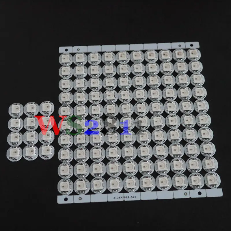 1000 шт. 4 контактный WS2812B WS2812 SK6812 светодиодный (chips On Board) Радиатор 5V 5050 RGB WS2811 IC