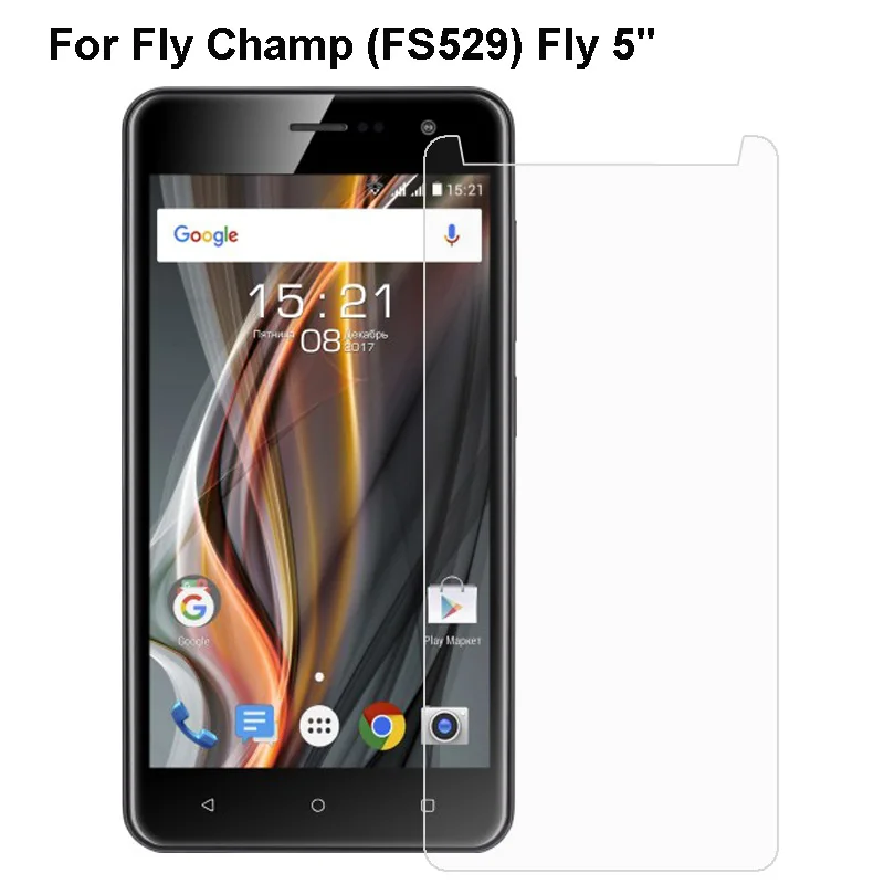 Fly Champ Fs529 Tempered Glass Steel Film Front Protective Replacemant Part For Fly Fs529 Glass Screen Protector Phone Film