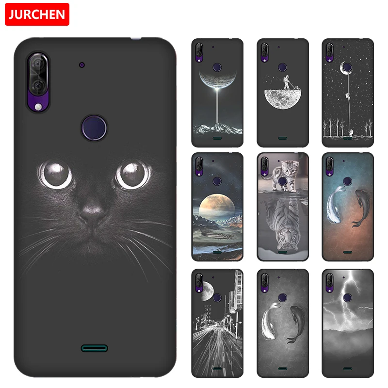 Jurchen TPU мягкий чехол для Wiko View 2 Plus чехол для телефона с милым мультяшным принтом силиконовый чехол для Wiko View 2 Plus Coque View 2 Plus