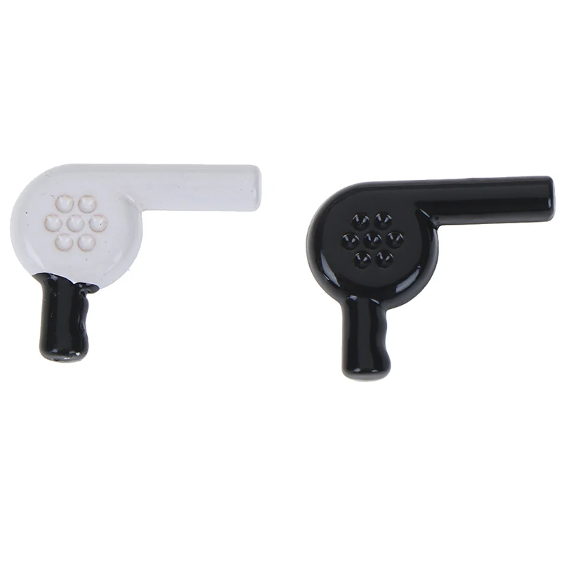

1pc 1/12 Dollhouse Miniature Hair Dryer Model Building Kits Kids Toys Practical Bathroom Doll Houses Accessory
