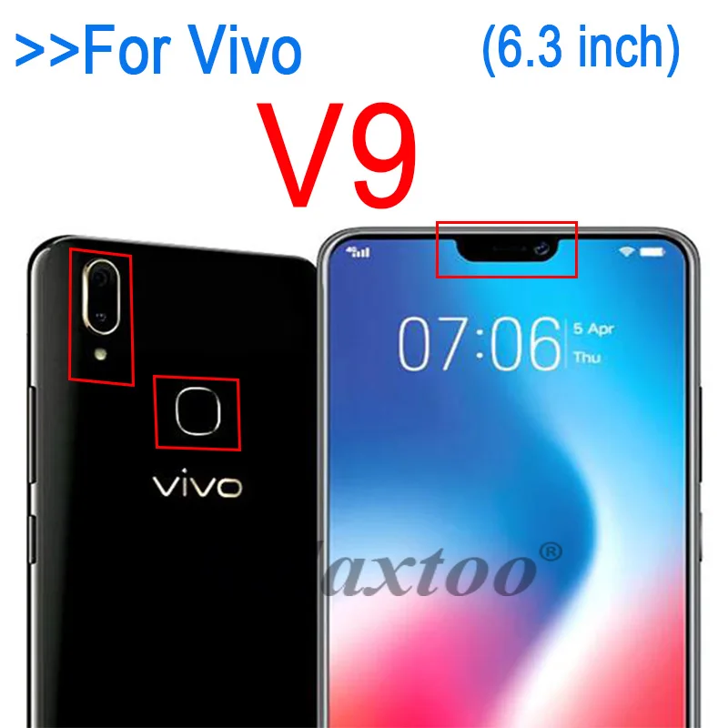 Полное покрытие закаленное стекло для Vivo V9 y81 Защита экрана для Vivo vivi y81 V9 Y 81 V 9 защитное стекло Flim - Цвет: For VIVO V9