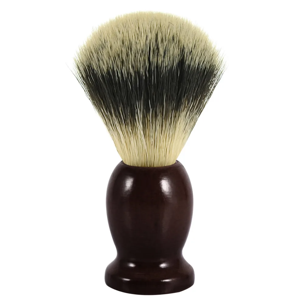 ZY Man Shaving Brush Badger Synthetic Nylon Soft Hair For Shave Barber