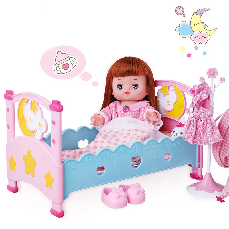 

Classic Princess Girl Doll Handmade Full Silicone Vinyl Baby Dolls With Clothes Set Kids Birthday Gift