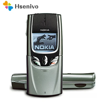 Перейти на Алиэкспресс и купить Мобильный телефон NOKIA, 8890 Оригинальный разблокированный GSM классический слайдер, 8890 телефон + аккумулятор + зарядное устройство, Восстановле...