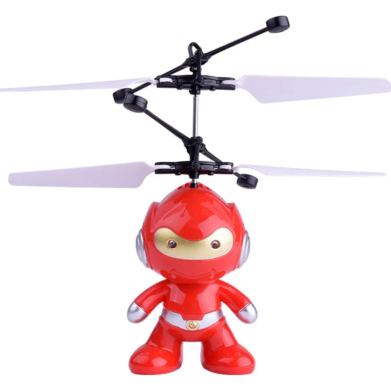 

Kids Mini Hand Sensing Flying Robot Luminous Rechargeable Child Vehicle LED Flashing Light Toy Suspension Induction Fly Aircraft