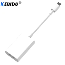 Kebidu Тип C на HDMI адаптер мужчин и женщин конвертер USB 3,1 USB-C к HDMI адаптер для MacBook huawei Matebook Smasung S8