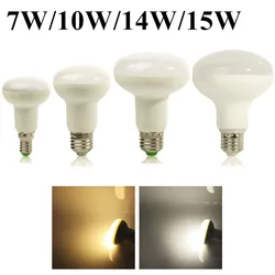 

Super R50 R63 R80 R90 7W/10W/14W/15W E27 Umbrella LED Bulb Cool/Warm White 85~265V dimmable SpotLight High Bright Free Shipping