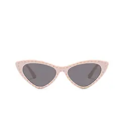 2018 Новый Дизайн Треугольники солнцезащитные очки Для женщин пикантные ретро заклепки кошачий глаз солнцезащитные очки женские модные