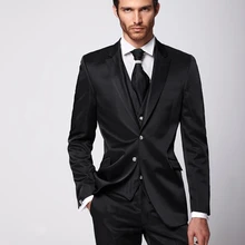 Дизайн, смокинги для жениха, черный свадебный костюм, костюм жениха, мужской костюм, облегающие брюки, куртка, куртка+ штаны+ галстук+ жилет