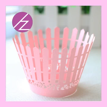 

Pink 50pc Wedding Birthday Filigree Vine Cupcake Wrappers Wraps Wedding Birthday Party Baby Shower Cases for mariage