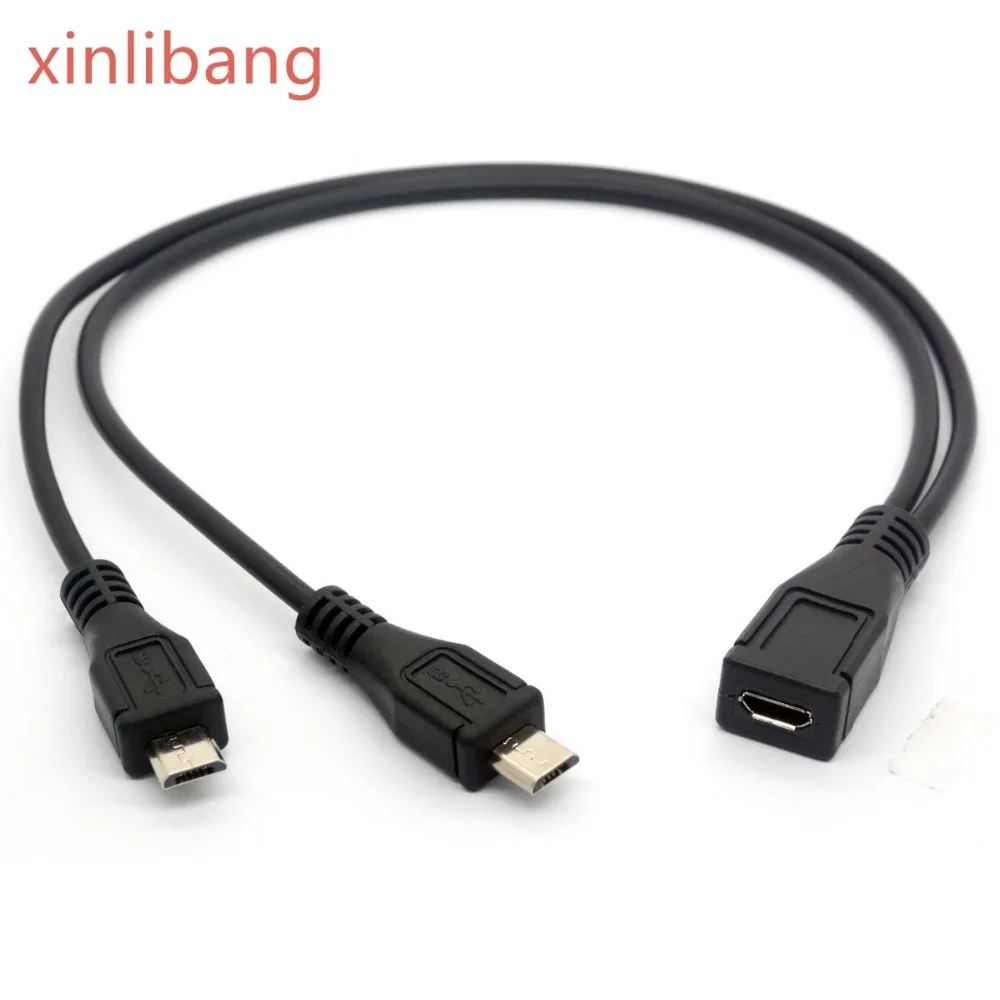 Кабель Micro USB CentBest разветвитель Мама на 2 папа зарядный кабель для Galaxy S5 i9600 S4 I9500