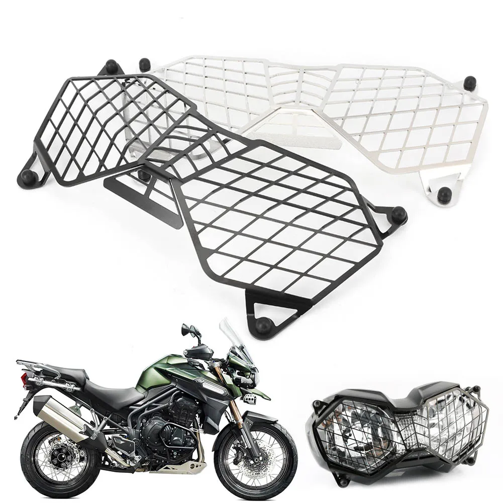 

Motorcycle Front Headlight Grille Guard Cover Protector For Triumph Tiger 800 2010-2017 & Explorer 1200 1200XC 2012-2017