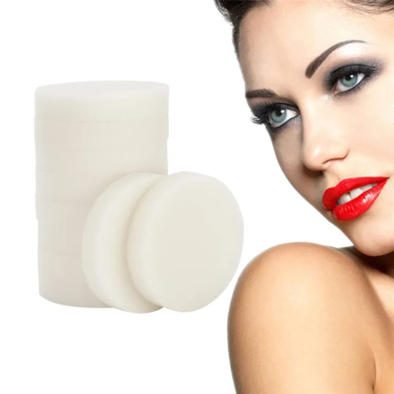 

10pcs New One Time Facial Cleaning Massage Makeup Remover Sponge Deep Cleaning Wash Face Clean Care Tool Make Up Cotton