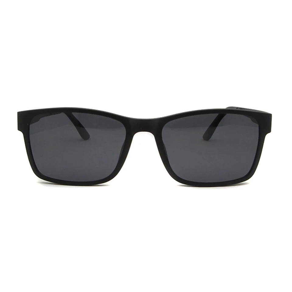 Новые очки с магнитным зажимом, солнцезащитные очки с поляризованными линзами Ultem, оправы для очков для женщин и мужчин, унисекс, модные линзы UV400, тени